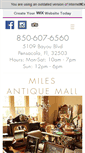 Mobile Screenshot of milesantiquemall.com
